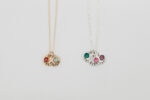 mini dainty drop necklace