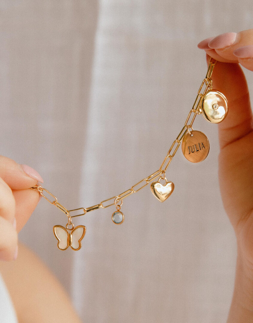 Gold-Filled Heart Charm For Bracelets & Necklaces | Charms For Her