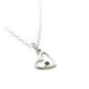 Birthstone Heart Necklace