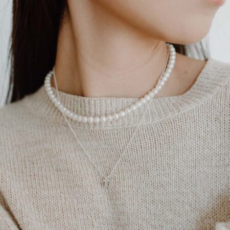 Classic Pearl Necklace For Her