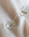 Dainty Sterling Eclectic Charm Bracelet – Image 1