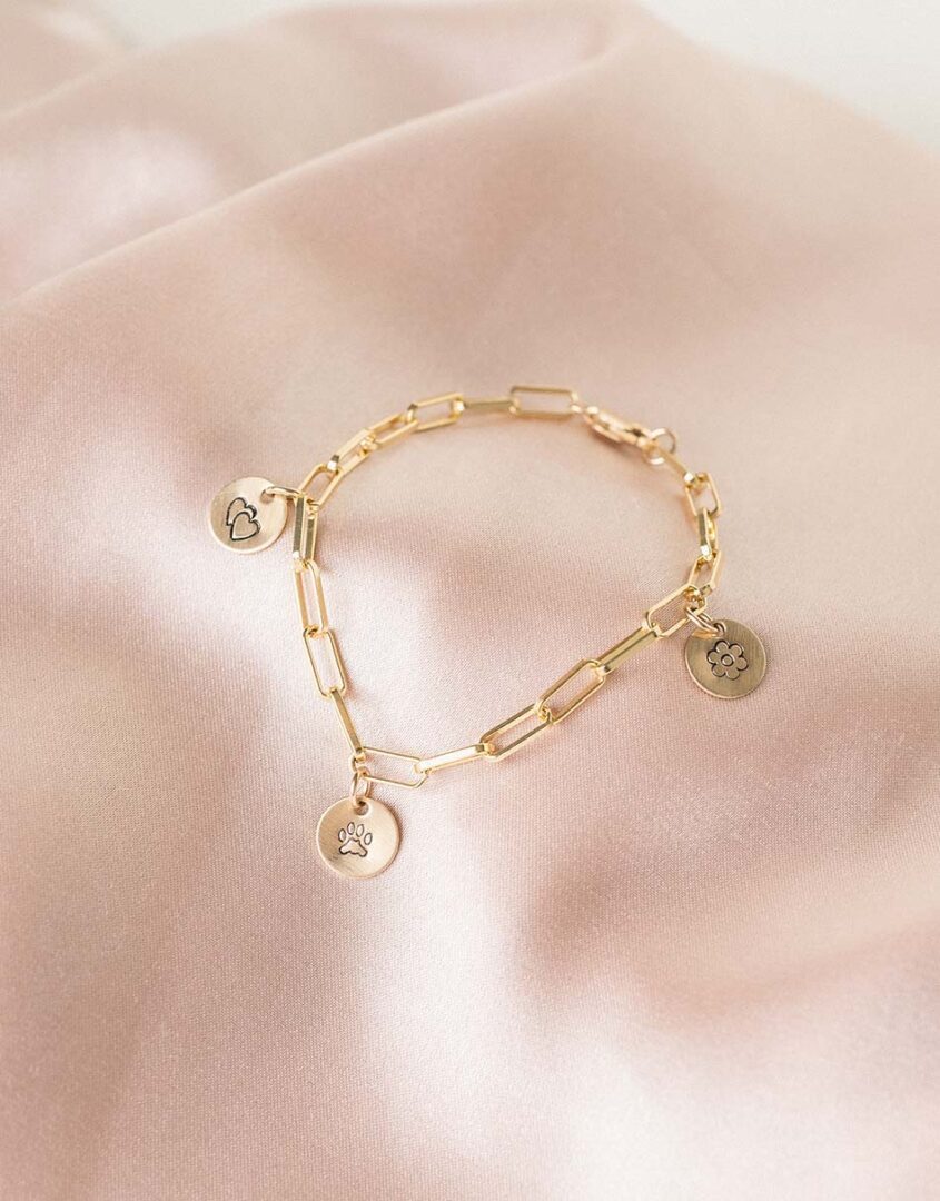 14k Gold Filled Flower Charm For Bracelets & Necklaces | Best Gift For Her