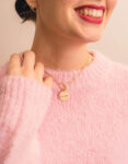 Gold-Filled Hand-stamped Paperclip Necklace