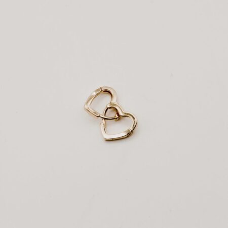 Vintage Heart Locket Huggies Earrings - Gold ver. – aimelbie