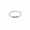 Gold Name Rings