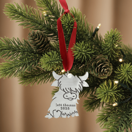 Highland Holiday Ornament