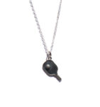 Sterling Pickle Ball Necklace