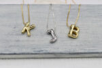 Ballon Initial Necklace