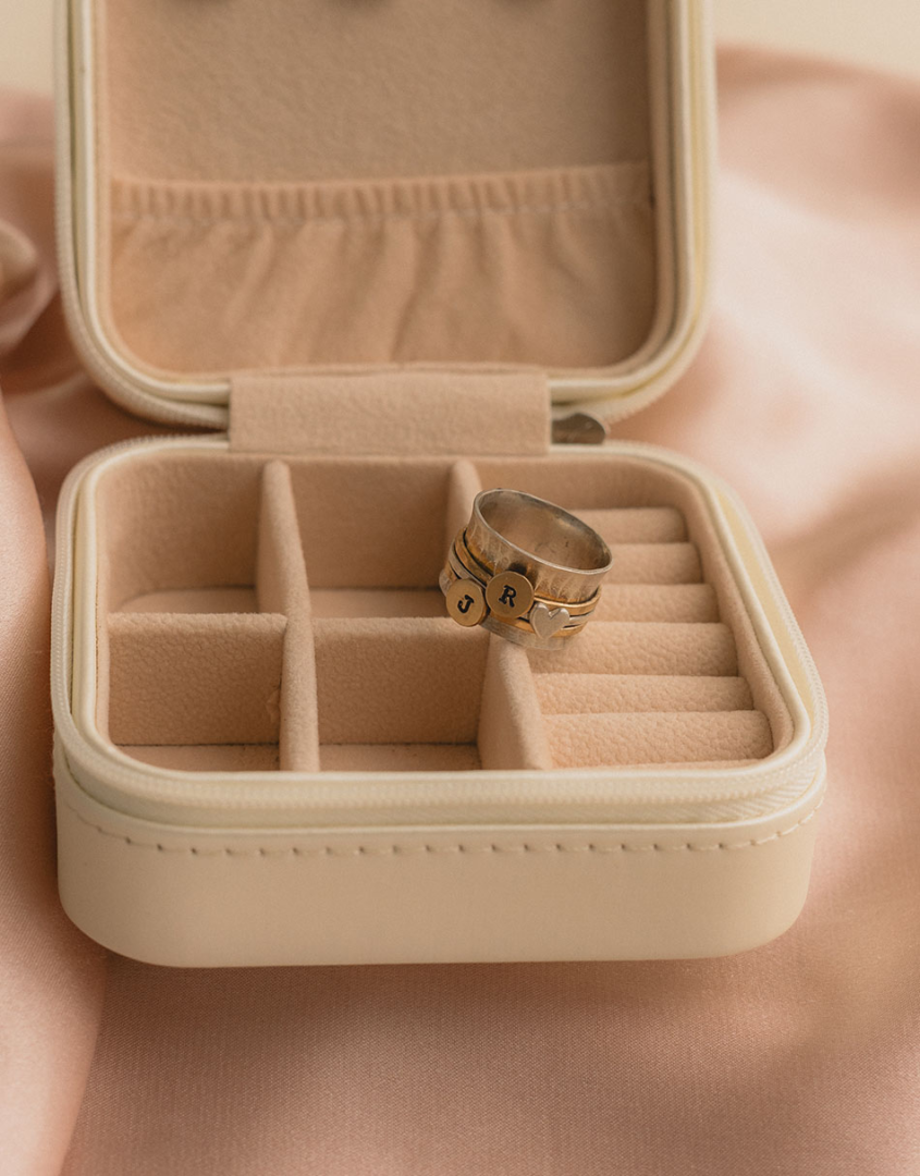 Initial & Heart Spinner Ring | Perfect For Gifting