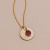 July (Ruby) Birthstone Necklaces