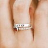 Personalized Silver Rings for Women