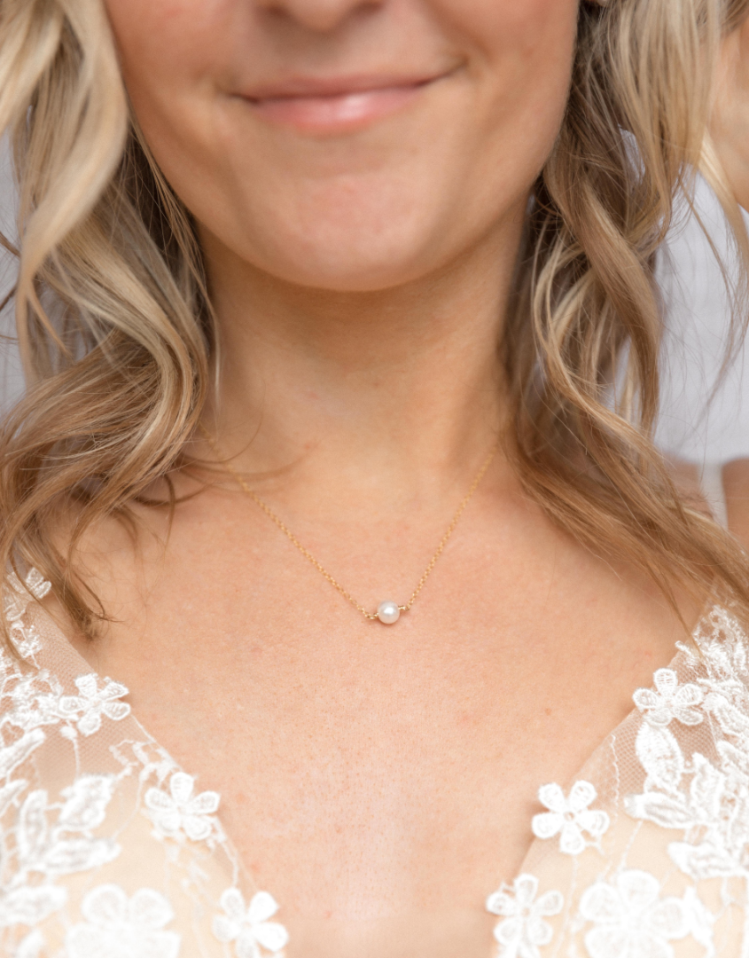 Priceless Pearl Necklace And Stud Earring Set