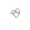 Silver Heart Ring