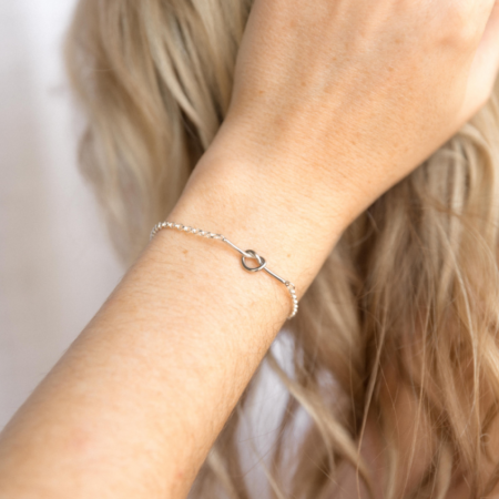 Simple Love Knot Bracelet As Bridesmaid Gift