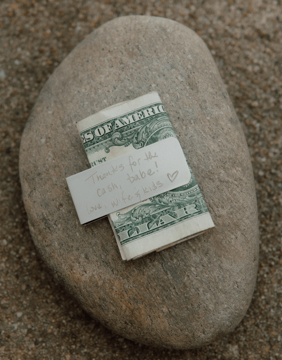 Stainless Engraved Handwritten Money Clip For Men