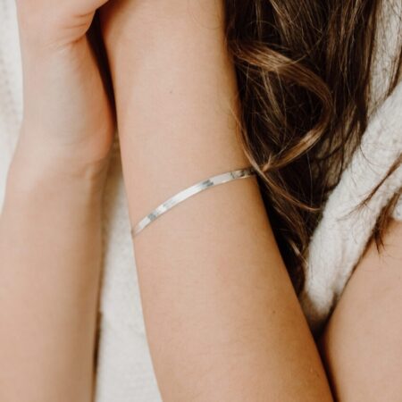 Girls Dainty Name Bracelet - The Vintage Pearl