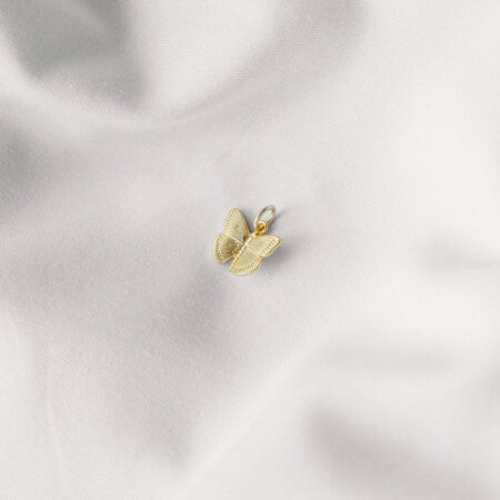 Gold-Plated Butterfly Charm For Bracelets & Necklaces | Charms For Her