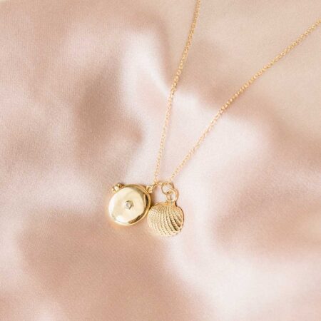 Gold-Plated Shell Charm For Bracelets & Necklaces | Charms For Her