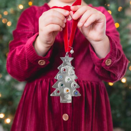 Holiday Gift For Kids | Christmas Tree Personalized Decor For Family