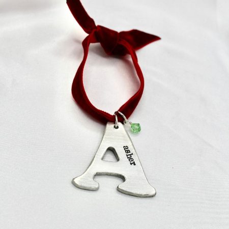 My Alphabet Ornament