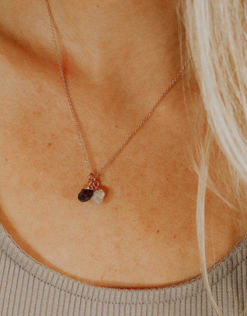birthstone-gemstone-necklace-model