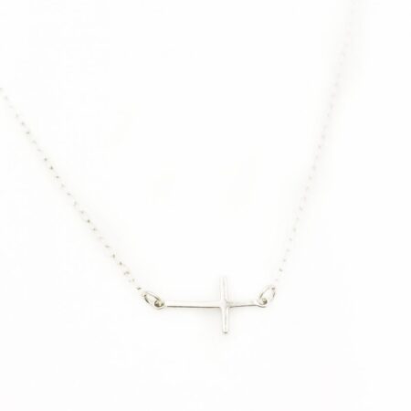 Carried By The Cross Sterling Necklace