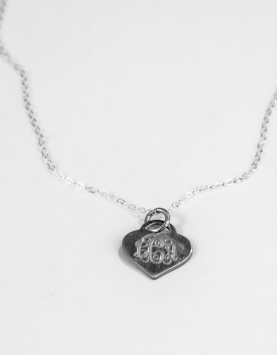 classic-heart-monogram-silver-necklace