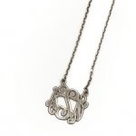 Classic Monogram, Small (Gold or Silver)