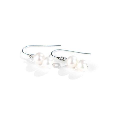 Pearl earrings perfect for every occasion. Great gift for wife, mom, sister
