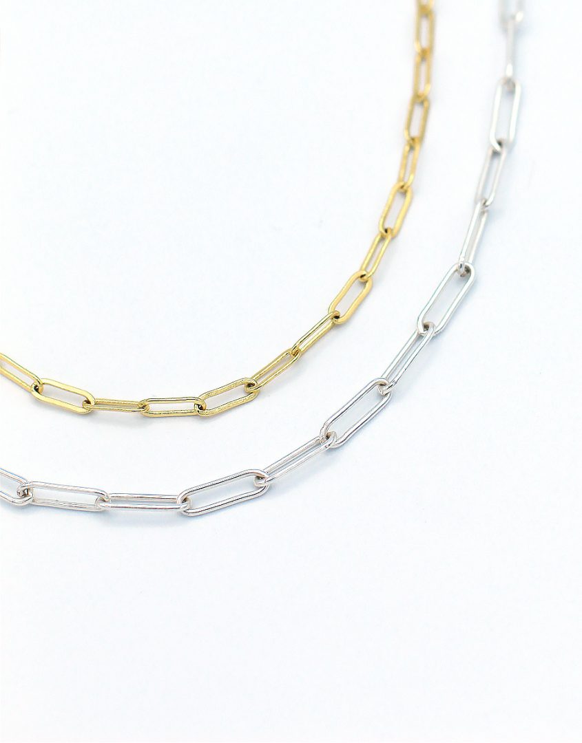 gold-and-silver-paperclip-necklace