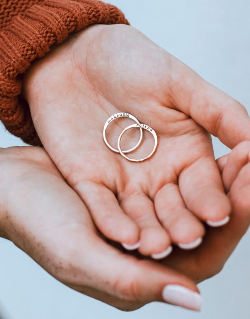 Stacking Rings, Personalized Stackable Rings