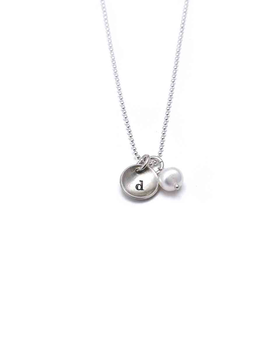 Initial On A Sterling Silver Chain