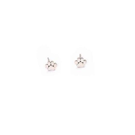 Adorable “love has four paws” sterling silver earrings for the pet lovers in your life or a gift for yourself.