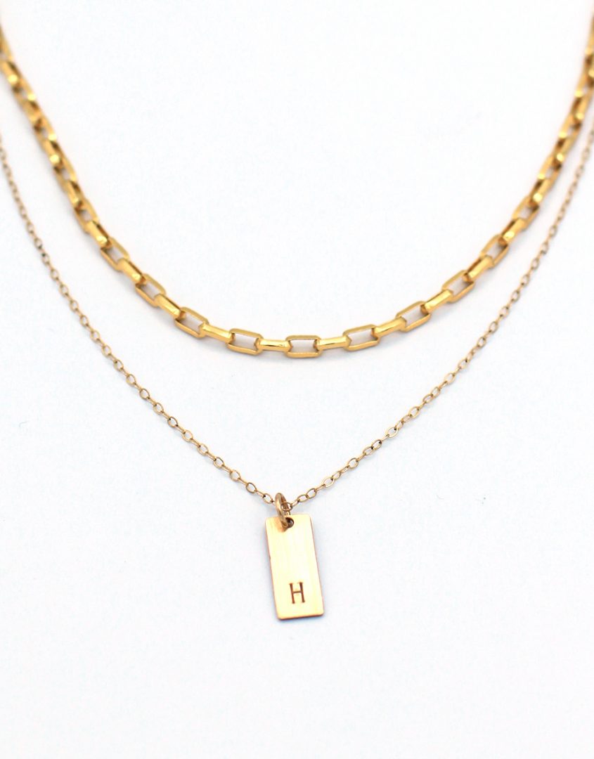 rectangle-chain-gold-initial-necklace