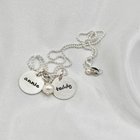 Dainty Names Sterling Silver Necklace