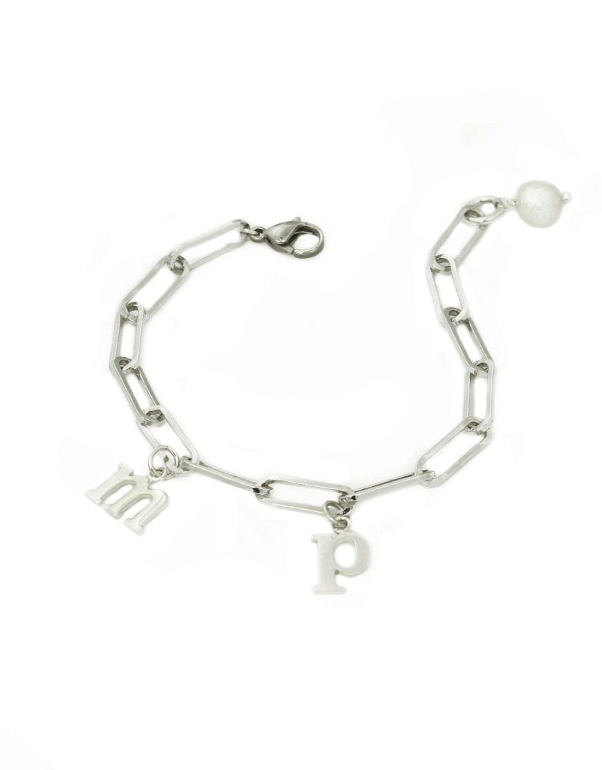 silver-paperclip-charm-bracelet-flat