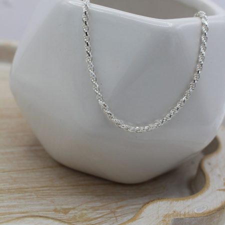 Sterling Silver Rope Chain