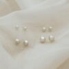 Sterling silver ball stud earrings with a classic look. Available in different sizes. Perfect gift for girls of all ages.